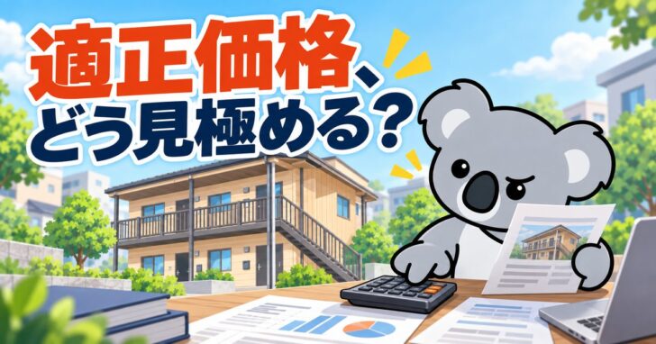 一棟アパートの適正価格をどう見極めるか【一棟アパート 適正価格 見極め方】 - 01