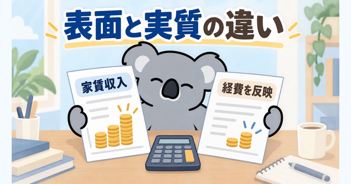 表面利回りと実質利回り、初心者が見落とす落とし穴【表面利回り 実質利回り 違い】 - 前半
