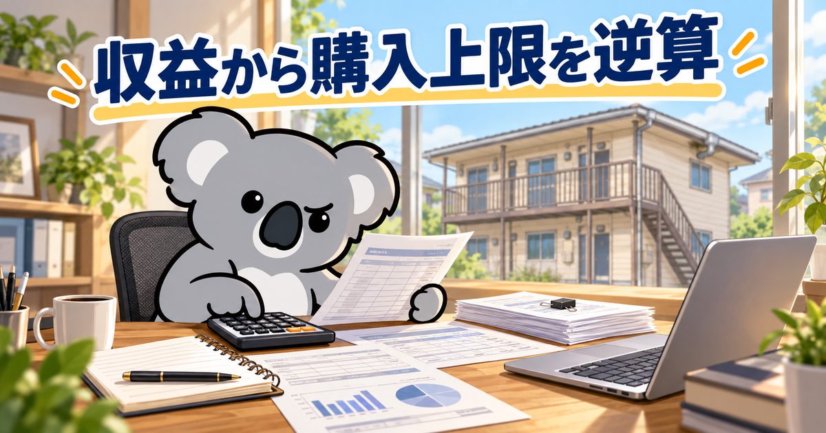 一棟アパートの適正価格をどう見極めるか【一棟アパート 適正価格 見極め方】 - 前半